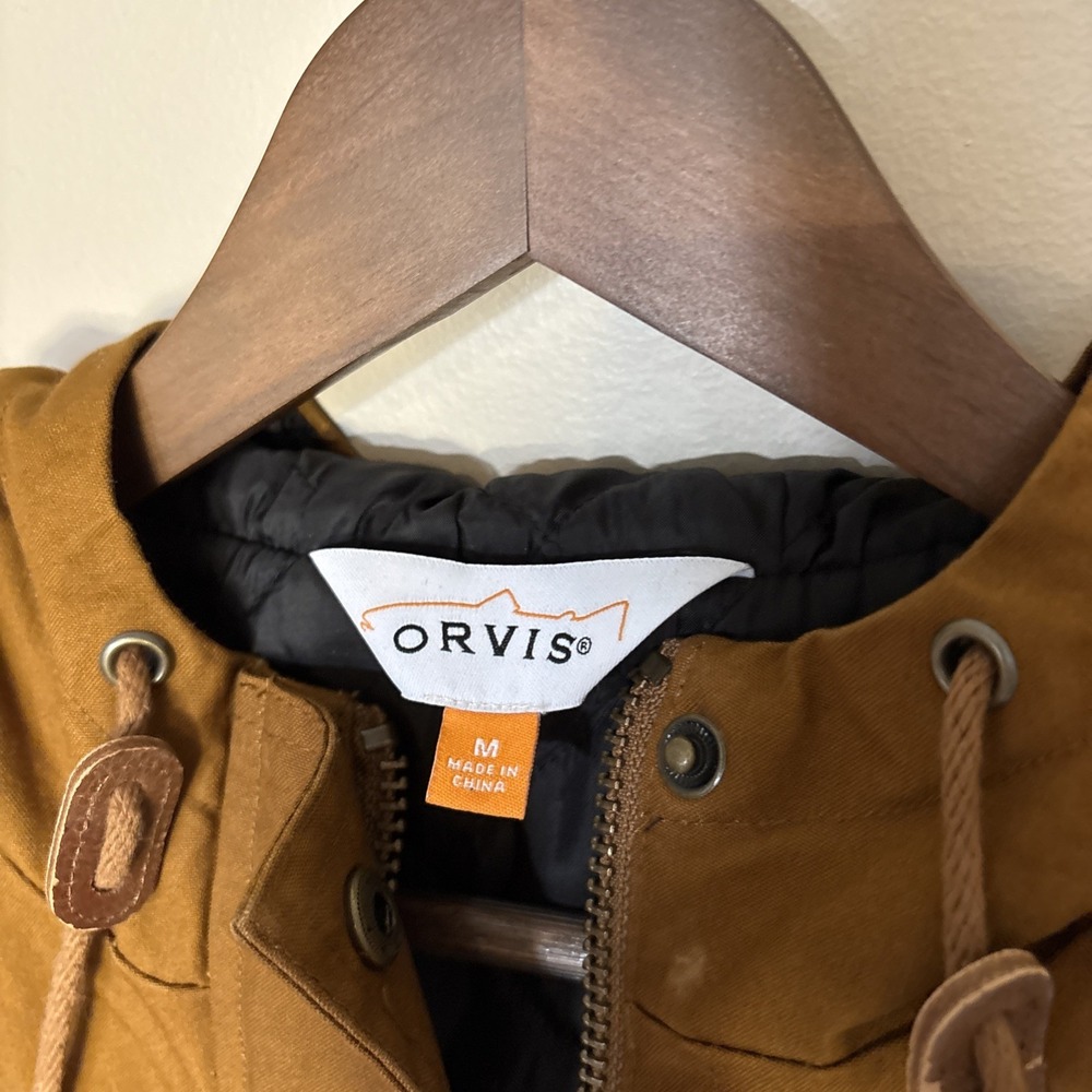 Orvis Field Fresh Women's Wool Vest Buffalo Plaid Winter Layering Cabin Medium - Picture 5 of 6